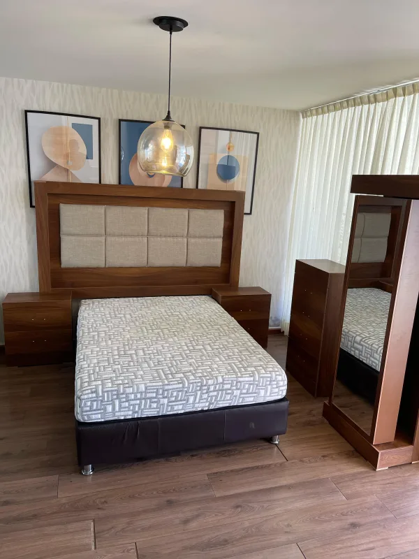 Recámara Tokio color Nogal