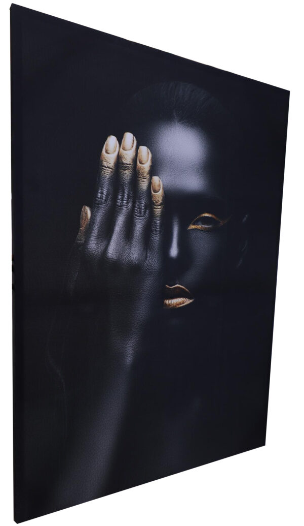 Cuadro Rostro Afroamericana